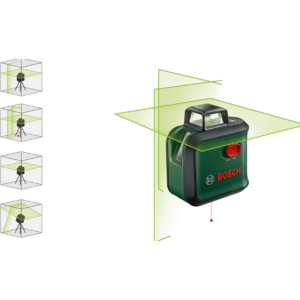 Nivelliergerät mieten, Kreuzlinienlaser Bosch